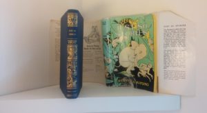 A 1907 copy of Just So Stories by Rudyard Kiping published by Doubleday company, First Edition, Second Printing, with dust jacket