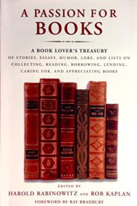 A picture of the book, A Passion for Books