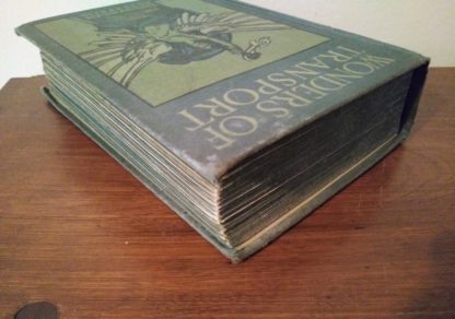 Cover of Antique Book, Wonders of Transport, Cyril Hall