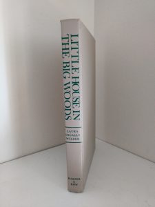 Binding of novel, Little House in the Big Woods, 1953 uniform Edition, by Laura Ingalls Wilder