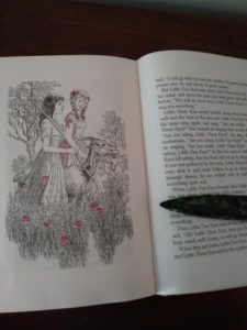 illustration on Page 108 of volume 12 in the series Best in Childrens Books, 1950 circa