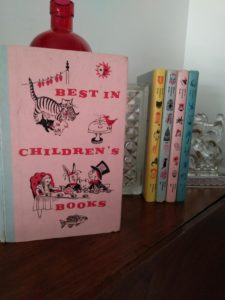 Set of 5 Best in Childrens Books from 1950 with from of book 12 featured
