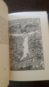 The Map of Turbid Amazon by Rudyard Kipling in black and white in a 1907 copy of Just So Stories