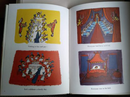 Illustrations inside a 1977 book Madeline in London, Fourth Impression of First Edition