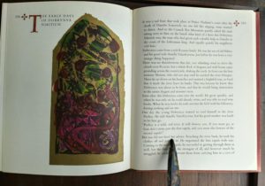 The early days of Dobrynya and Nikitich in a 1970 copy of Heroes of Folk Tale and Legend