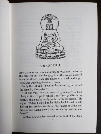 page 11 in the book, GANDHI Fighter Without A Sword, 1962 First Canadian Edition and Printing