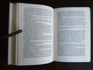 page 192 and 193 in a 1958 copy of Anatomy of a Murder, 1st Edition & First Printing