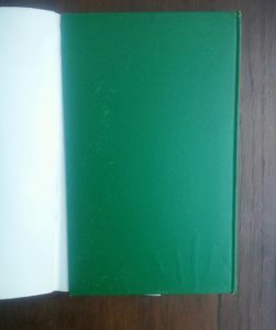back cover of a 1945 First Edition of Bolts of Melody by Emily Dickinson