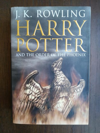 front cover of a 2003 copy of Harry Potter and the Order of the Phoenix, stated First Canadian Edition