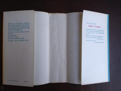 original dust jacket for The Peal Book of Girl Guide Stories with three full length stories