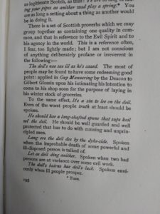 page 195 in a 1920 copy of reminiscences of Scottish Life and Character by Dean Ramsay
