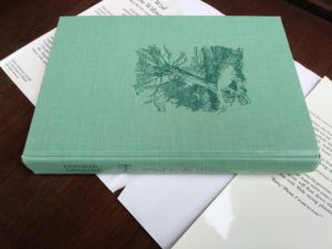 spine view of a 1960 Golden Anniversary Edition of The Wind in the Willows by Kenneth Grahame