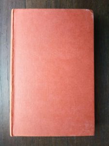 the back of a 1958 First Edition of Aku-Aku, The Secret Of Easter Island