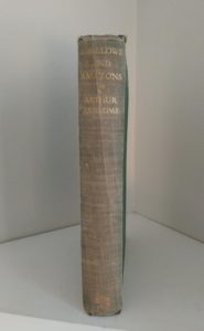 Spine view of a 1953 Swallows and Amazons by Arthur Ransome