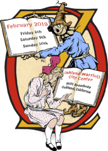 The 52nd California International Antiquarian Book Fair Oz poster