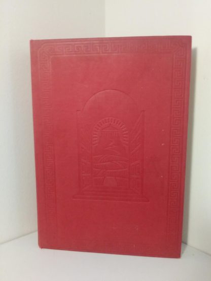 undated copy of The Golden Story Book published by Collins Clear Type Press_front cover with blind stamp
