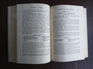 1949 Foods for Home and School by Carlotta C . Greer page 312 and 313