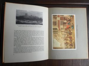 The Cathedral City of London and a color plate of Crown Court in 1774 (the cheapside)