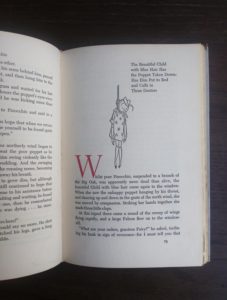 page 79 in The Adventures of Pinocchio in a childrens Junior Deluxe Editions book, Circa 40s -50s