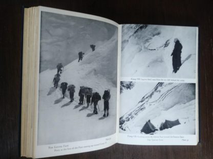 1954 First edition copy of The Conquest of Everest by Sir John Hunt black and white photographs of the expedition