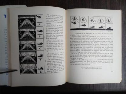 page 46 and 47 in a 1939 copy of Your Wings by Assen Jordanoff