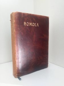 1908 copy of RAMOLA by George Eliot published by McClurg & Co