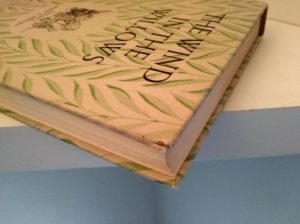 1954 copy of The Wind in the Willows illustrated by Ernest Shepard bumping to top right corner
