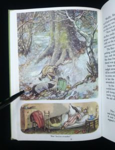 The Wind in the Willows 1961 Golden Anniversary Edition colour illustration by Ernest Shepard