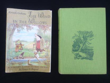 The Wind in the Willows 1961 Golden Anniversary Edition front cover and dust jacket