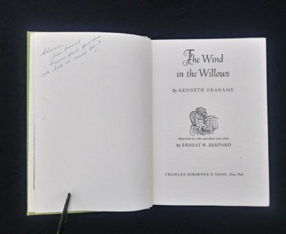 The Wind in the Willows 1961 Golden Anniversary Edition title page