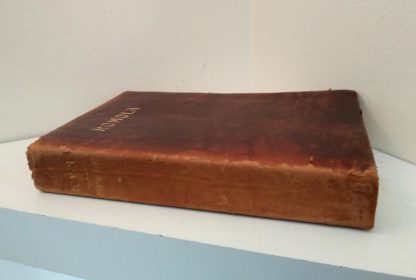 1908 Leather bound RAMOLA by George Eliot published by McClurg & Co