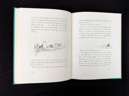 1965 copy of The Pooh Story Book stated 1st Canadian Edition page 40 and 41