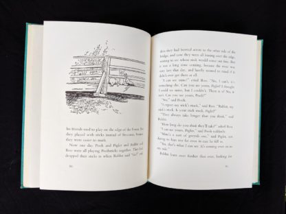 1965 copy of The Pooh Story Book stated 1st Canadian Edition page 60 and 61 with an illustration by Ernest Shepard