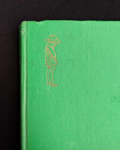 front cover up close on a 1963 copy of The House at Pooh Corner by A. A. Milne