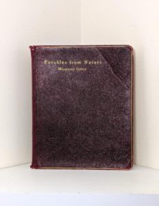 1888 copy of Parables from Nature by Margaret Gatty -First and Second series in one volume
