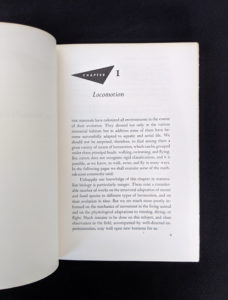 Chapter one in a 1954 First American Edition copy of The Natural History of Mammals by François Bourlière
