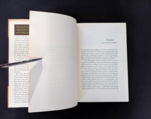 first page of the Preface in a 1954 First American Edition copy of The Natural History of Mammals by François Bourlière