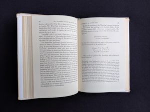 1946 first edition copy of Mr. Blandings Builds His Dream House by Eric Hodgins - page 98 and 99