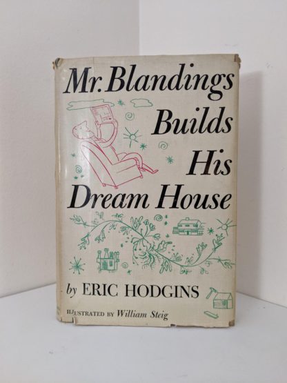 front dustjacket on a 1946 first edition copy of Mr. Blandings Builds His Dream House by Eric Hodgins