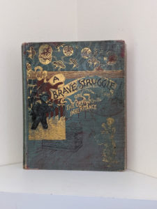 1886 A Brave Struggle - The Orphanes Inheritance by John S. Locke published by McLoughlin Brothers
