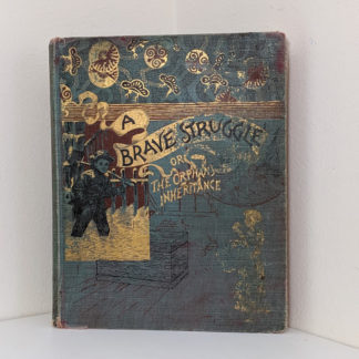 1886 A Brave Struggle - The Orphanes Inheritance by John S. Locke published by McLoughlin Brothers
