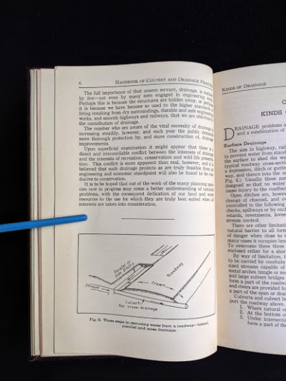 1950 copy of Handbook of Culvert & Drainage Practice - ARMCO Products - pg 2