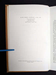 copyright page inside a 1959 textbook Practical Problems in Soil Mechanics- third edition- by Henry R. Reynolds and P. Protopapadakis