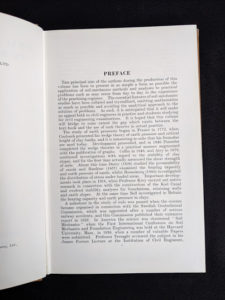 first page of the Preface inside a 1959 textbook Practical Problems in Soil Mechanics- third edition- by Henry R. Reynolds and P. Protopapadakis