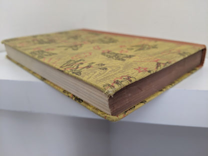 fore edge of a 1946 second printing of a Rainbow Classics edition of Pinocchio The Adventures of a Little Wooden Boy