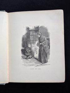 illustration titled Naomi and Carl in a 1886 copy of A Brave Struggle - The Orphanes Inheritance by John S. Locke published by McLoughlin Brothers