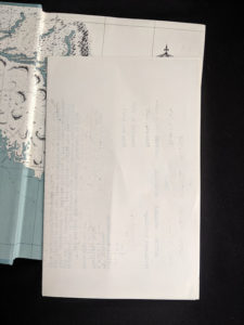 signed ephemera from the Chairman of the Centennial Committee inside a 1958 first edition copy of British Columbia -A Centennial Anthology