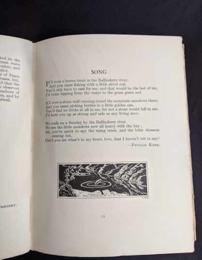 SONG - by Phyllis Kerr 1936 First Edition copy of The Tree - The Centenary Book of the Ulster Society for the Prevention of Cruelty to Animals 1836-1936