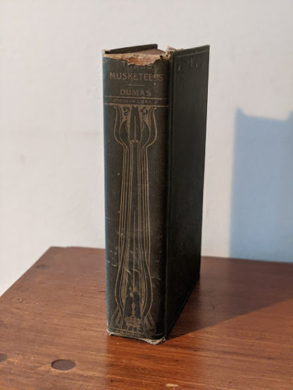 1900 copy of The Three Musketeers by Alexandre Dumas - Published by Caldwell Company Publishers