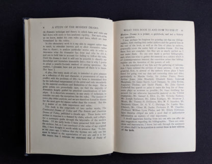 1925 copy of A Study of Modern Drama by Barrett H Clark - First Edition - what is this book and how to use it